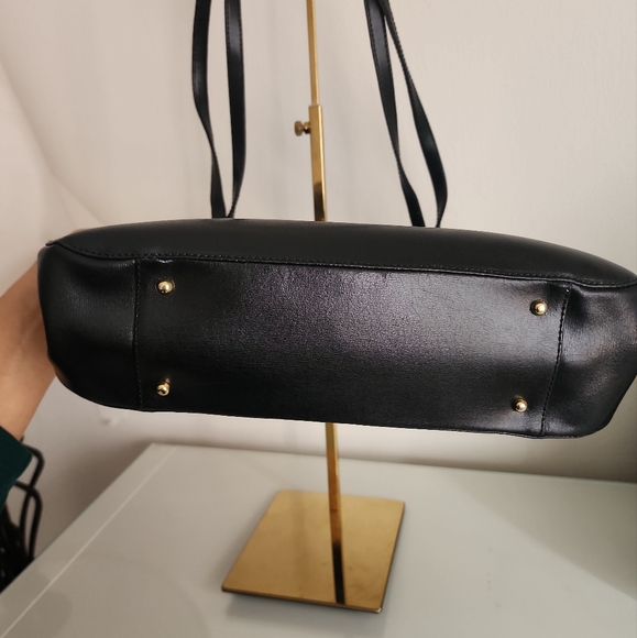 Givenchy "G" Metallic Gold Black Handbag - Picture 4 of 13